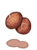 Icon of Grilled Mushroom