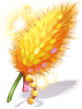 Icon of Exquisite Yellow Foxtail Model