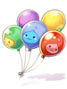 Icon of Happy Balloon