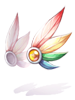 Icon of (c) Rainbow Feather Ears