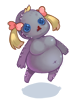 Icon of Cute Starved Demon Doll