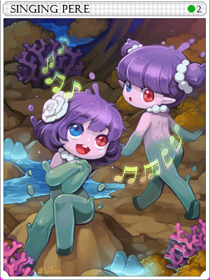 Icon of Singing Pere Card