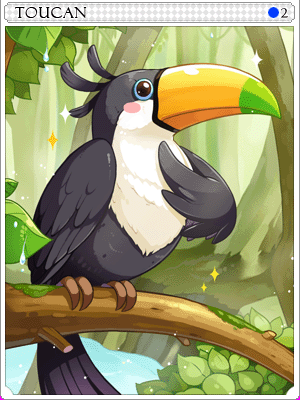 Icon of Toucan Card