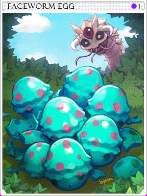 Icon of Faceworm Egg Card