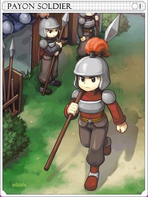 Icon of Payon Soldier Card