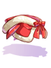 Icon of Costume Red Cat Ears Cape