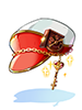Icon of C Clock Casket Red