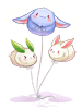 Icon of C Lunatic Family Balloon