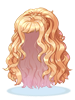 Icon of Costume Firm Wave Hair(Yellow)
