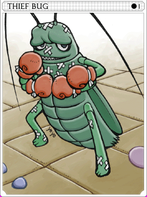 Icon of Male Thief Bug Card