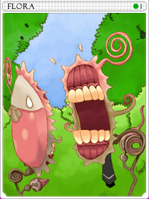 Icon of Flora Card