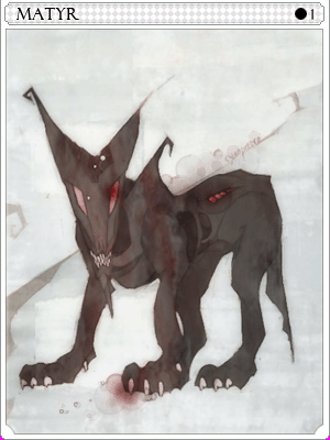 Icon of Matyr Card