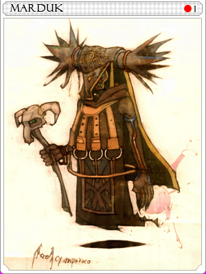 Icon of Marduk Card