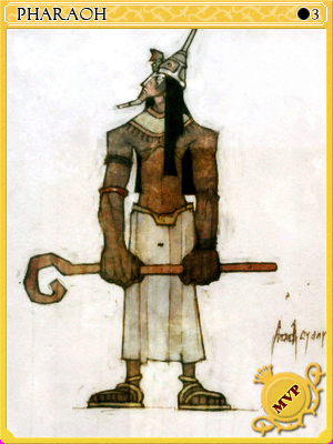Icon of Pharaoh Card