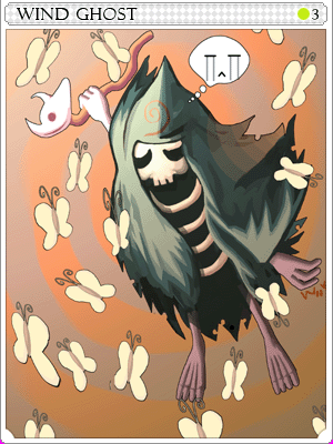 Icon of Wind Ghost Card
