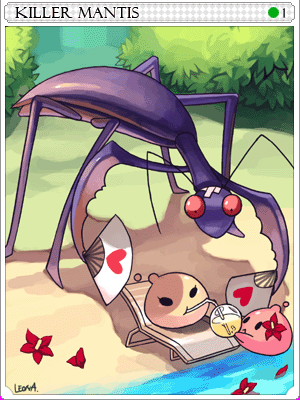 Icon of Killer Mantis Card