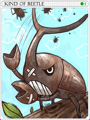 Icon of Beetle King Card