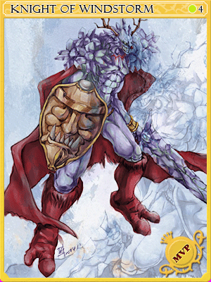 Icon of Stormy Knight Card
