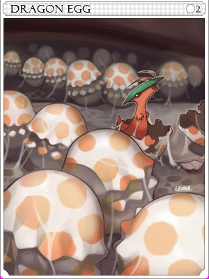 Icon of Dragon Egg Card