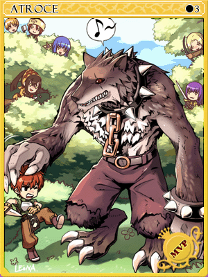 Icon of Atroce Card