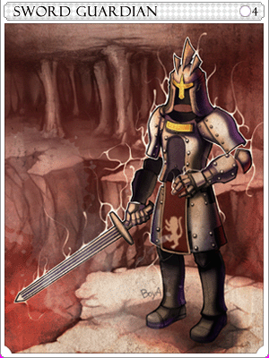 Icon of Sword Guardian Card