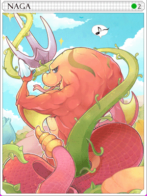 Icon of Naga Card