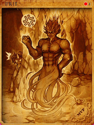 Icon of Sealed Ifrit Card
