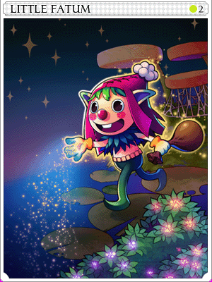 Icon of Little Fatum Card