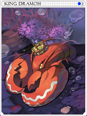 Icon of King Dramoh Card