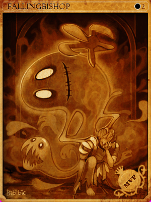 Icon of Sealed Fallen Bishop Card