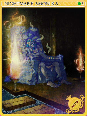 Icon of Nightmare Amon Ra Card