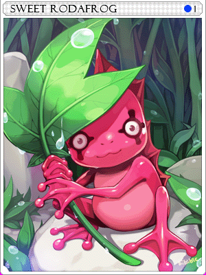 Icon of Sweet Roda Frog Card