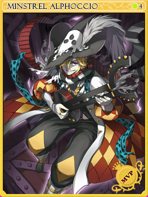 Icon of Minstrel Alphoccio Card