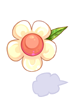 Icon of Romantic White Flower