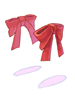 Icon of Evolved Pair of Red Ribbon