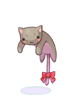 Icon of Brown Drooping Cat