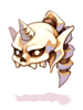 Icon of Satanic Bone Helm
