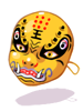 Icon of Tiger Arhat Mask