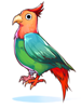 Icon of Talking Parrot