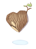 Icon of Wooden Heart