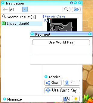 World Key / Navigation